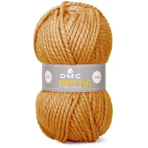 DMC Fil à tricoter Knitty 10 100g Ocre n°766 pas cher