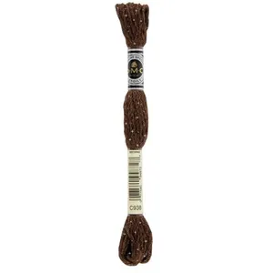 Fil à broder Mouliné Etoile 8 mètres - DMC Marron (C938) - Marron (C93...