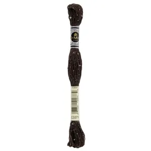 Fil à broder Mouliné Etoile 8 mètres - DMC Marron (C3371) - Marron (C3...