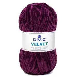 Fil Layette Chenille VELVET - 100g - DMC : Douceur et Chaleur pour Tou...