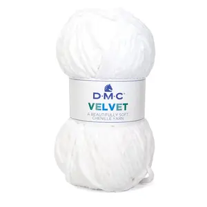 Fil Layette Chenille VELVET - 100g - DMC : Douceur et Chaleur pour Tou... pas cher