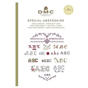 DMC Livre Idées à broder Spécial AbécédaireVendu parscrapmalin