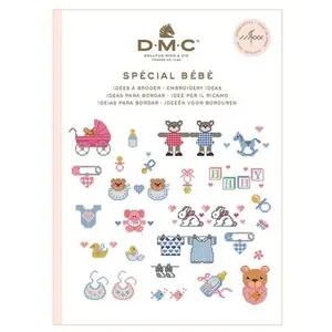 DMC Mini livre Point de croix Spécial Bébé
