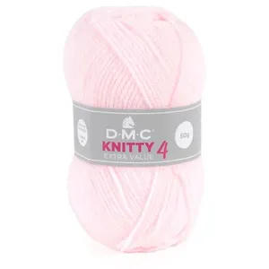FIL A TRICOTER KNITTY 4 ROSE BONBON 851 DMC pas cher
