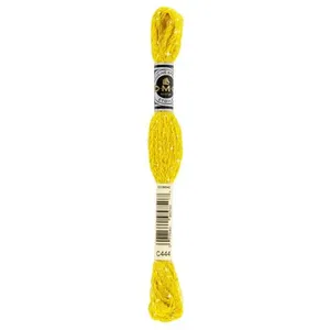Non communiqué Fil à broder Mouliné Etoile 8 mètres - DMC(...) - Jaune (C444)