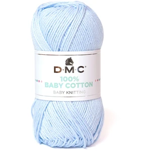 DMC Fil tricot et crochet 100% Baby Cotton 765 Bleu pas cher