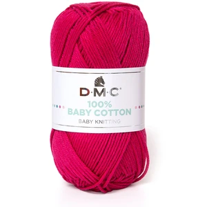 DMC Fil tricot et crochet 100% Baby Cotton 755 Rouge pas cher