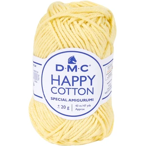 DMC Fil crochet Happy Cotton spécial Amigurumi 787 Vanille pas cher