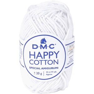 DMC Fil crochet Happy Cotton spécial Amigurumi 762 Blanc pas cher