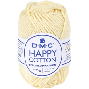 DMC Fil crochet Happy Cotton spécial Amigurumi 770 Limonade pas cher