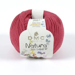 DMC Pelote de Coton Natura Just Cotton 50 g N555 Hémoglobine