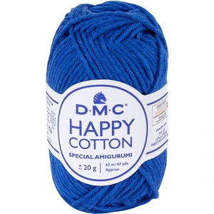 DMC Fil crochet Happy Cotton spécial Amigurumi 798 Bleu roy pas cher