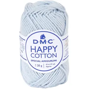 Comparateur de prix : DMC Fil crochet Happy Cotton spécial Amigurumi 796 Bleu gris