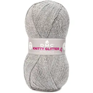 Comparateur de prix : DMC Fil à tricoter pailleté Knitty 4 Glitter 50g 226 Ecru