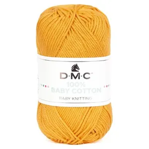 Coton à tricoter 100% Baby Cotton - DMC - certifié Oeko-Tex 794 Jaune ...