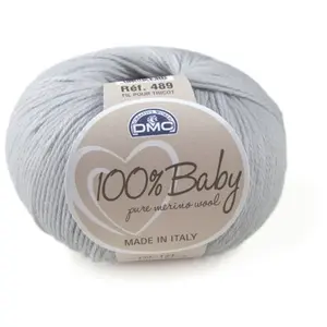 Comparateur de prix : DMC Laine 100% Baby - 50 g - gris clair