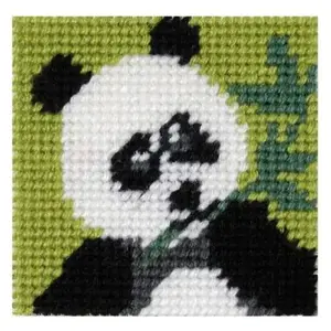 Comparateur de prix : DMC Kit Tapisserie 15 x 15 cm Le Panda