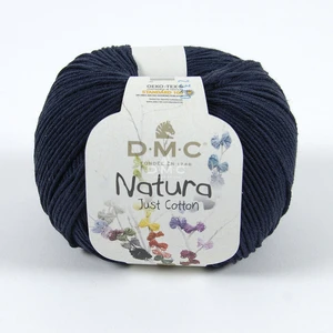 Comparateur de prix : DMC Pelote de Coton Natura Just Cotton 50 g N28 Bleu marine