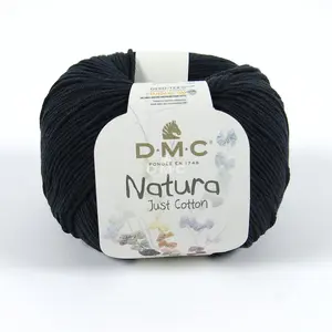 Comparateur de prix : Dreamworks Skg DMC Natura Pelote de Laine 100% Coton Noir (N11), 50 g