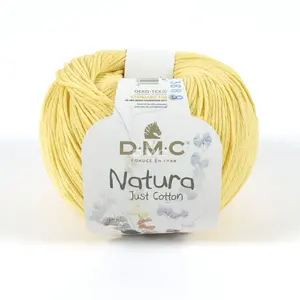 Comparateur de prix : DMC Pelote de Coton Natura Just Cotton 50 g N16 Jaune