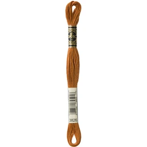 Comparateur de prix : DMC Fil à Broder Mouliné 117MC - couleur 3826 - Marron