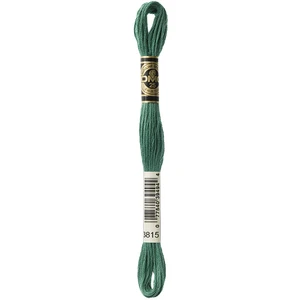 DMC Fil à Broder Mouliné 117MC - couleur 3815 - Vert pas cher