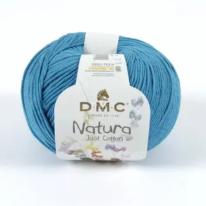 DMC Pelote de Coton Natura Just Cotton 50 g N64 Bleu de Prusse
