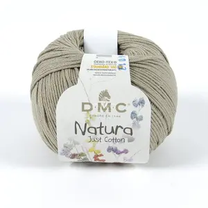 Comparateur de prix : DMC Pelote de Coton Natura Just Cotton 50 g N78 Beige lin