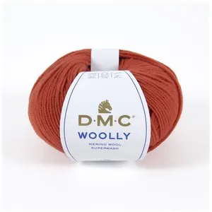 Non renseigné Pelote 100% Laine Vierge Woolly - DMC(...) - 051 Brique pas cher