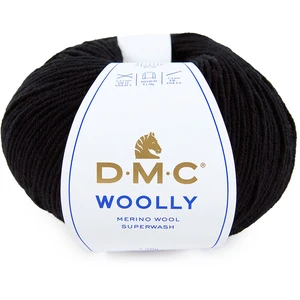 Comparateur de prix : DMC Laine Wooly pur Mérinos 02 Noir