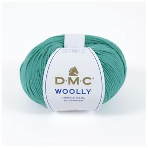 Non renseigné Pelote 100% Laine Vierge Woolly - DMC(...) - 074 Emeraude
