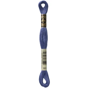 DMC Fil à Broder Mouliné 117MC - couleur 161 - Cendre bleue pas cher