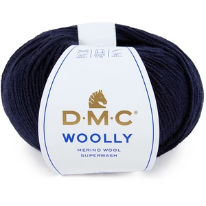 DMC Laine Wooly pur Mérinos 07 Bleu marine