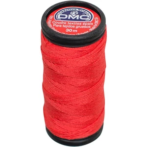 DMC Fil à coudre épais Polyester 30 m 4987 Rouge pas cher