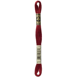 Comparateur de prix : DMC Fil à Broder Mouliné 117MC - couleur 3777 - Rouge