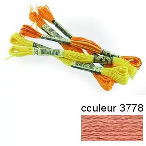 DMC Fil à broder 117 mouliné - couleur 3778 pas cher
