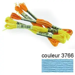 DMC Fil Mouliné Gold Concept 8M Col. 3766 Broderie pas cher