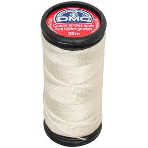 Comparateur de prix : DMC Fil à coudre épais Polyester 30 m Ecru