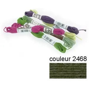 Comparateur de prix : DMC 89 retors, fils tapisserie - couleur 2468