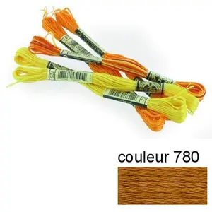 DMC Fil Mouliné Gold Concept 8M Col. 780 Broderie pas cher