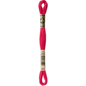 Comparateur de prix : DMC Fil à Broder Mouliné 117MC - couleur 891 - Rouge