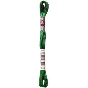 Comparateur de prix : DMC Fil à Broder Mouliné 117MC - couleur 699 - Vert