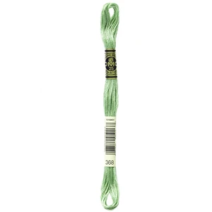Comparateur de prix : DMC 6-Strand Broderie Fil de coton, light Vert pistache, Lot de 12