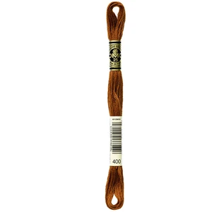 Comparateur de prix : DMC Fil à Broder Mouliné 117MC - couleur 400 - Marron