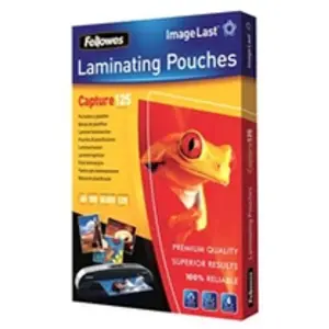 Pochette à plastifier - FELLOWES - A5 - Brillante - 250 microns - 100 pièces pas cher
