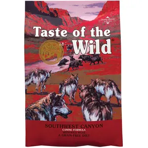 Comparateur de prix : 2kg Southwest Canyon Taste of the Wild - Croquettes pour Chien