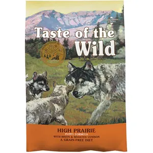 Comparateur de prix : 5,6kg High Prairie Puppy Taste of the Wild - Croquettes pour chiot