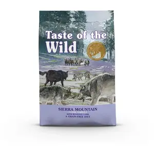 Comparateur de prix : 12,2kg Sierra Mountain Taste of the Wild - Croquettes pour chien