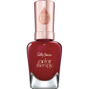Vernis à Ongles Sally Hansen Color Therapy, 370 Unwined - Rouge - 14.7 Ml pas cher