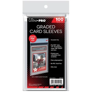 Comparateur de prix : Graded Card Sleeves X 100 / Ultra Pro